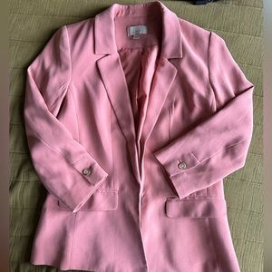 LOFT Pink Blazer Size S